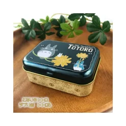 Maison Ghibli Petite boîte métal Totoro fleur - Mon Voisin Totoro