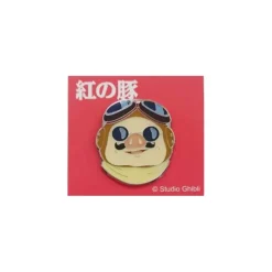 Maison Ghibli Pins Marco Gros Plan - Porco Rosso