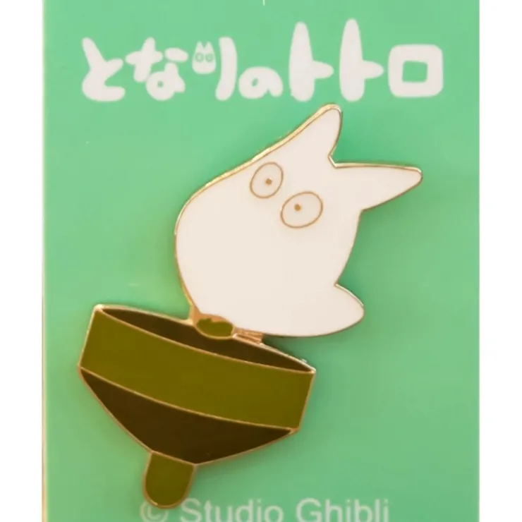 Maison Ghibli Pins Totoro Blanc - Mon Voisin Totoro