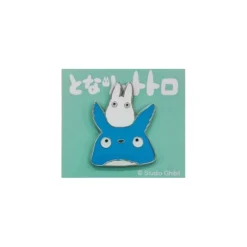 Maison Ghibli Pins Totoro Bleu et Blanc Gros Plan – Mon Voisin Totoro