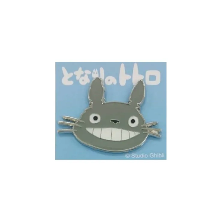 Maison Ghibli Pins Totoro Gris Gros Plan - Mon Voisin Totoro