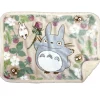 Maison Ghibli Plaid fluffy Totoro Framboise 70x100 cm - Mon Voisin Totoro