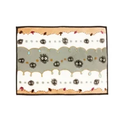 Maison Ghibli Plaid Noiraude 70x100 cm - Mon Voisin Totoro