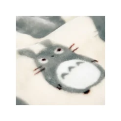 Maison Ghibli Plaid Silhouette Totoro Gris 70x100 cm - Mon Voisin Totoro
