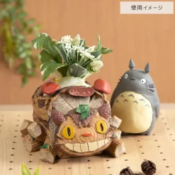 Maison Ghibli Planter Totoro Gris & wagon Chatbus - Mon Voisin Totoro