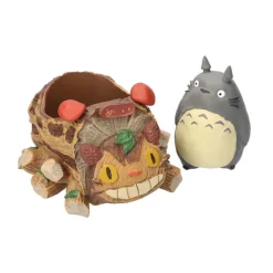 Maison Ghibli Planter Totoro Gris & wagon Chatbus - Mon Voisin Totoro