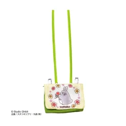Maison Ghibli Pochette Totoro Fleurs 11x14,5x3 cm - Mon Voisin Totoro