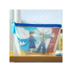 Maison Ghibli Pochette transparente brodée - Le Château dans le ciel