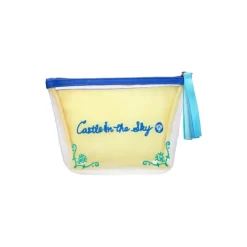 Maison Ghibli Pochette transparente brodée - Le Château dans le ciel