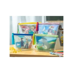 Maison Ghibli Pochette transparente brodée - Mon Voisin Totoro