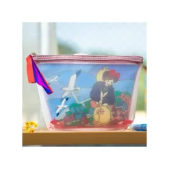 Maison Ghibli Pochette transparente brodée - Kiki la petite sorcière