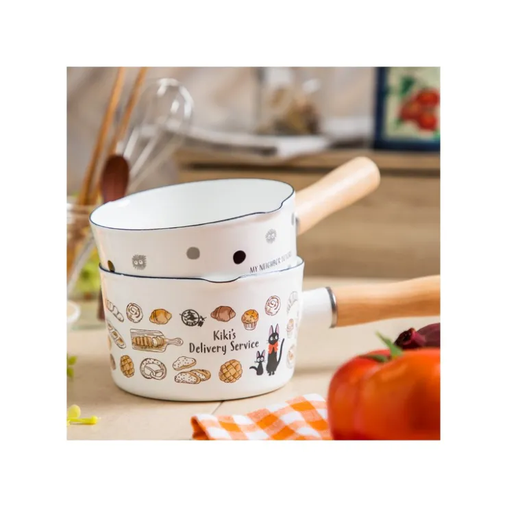 Maison Ghibli Poêlon émail Viennoiseries - Kiki la petite sorcière