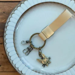 Maison Ghibli Porte Clés Cuir Jiji – Kiki la petite Sorcière