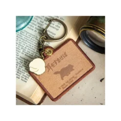 Maison Ghibli Porte-Clés broderie Chikyuya - Si tu tends l'oreille
