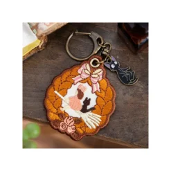 Maison Ghibli Porte-Clés broderie Couronne de pain - Kiki la petite sorcière