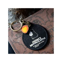 Maison Ghibli Porte-Clés broderie Disque magique - Le Château ambulant