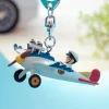 Maison Ghibli Porte-clés 3D Avion des rêves - Le vent se lève
