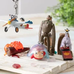 Maison Ghibli Porte-clés 3D Avion des rêves - Le vent se lève