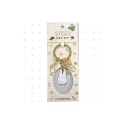 Maison Ghibli Porte-Clés Métal Totoro Blanc – Mon Voisin Totoro