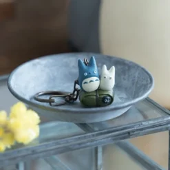 Maison Ghibli Porte-Clés Totoro Bleu et Blanc  - Mon Voisin Totoro
