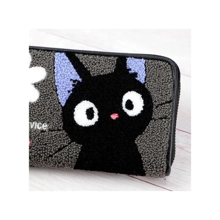 Maison Ghibli Portefeuille Cuir Et Tissu Kiki Fleur - Kiki la petite sorcière