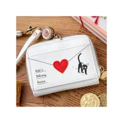 Maison Ghibli Porte-Monnaie Lettre Jiji avec cordon - Kiki la petite sorcière