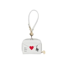 Maison Ghibli Porte-Monnaie Lettre Jiji avec cordon - Kiki la petite sorcière