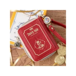 Maison Ghibli Porte-Monnaie Rouge Livre de contes - Si tu tends l'oreille