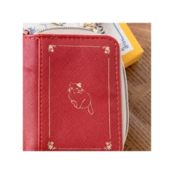 Maison Ghibli Porte-Monnaie Rouge Livre de contes - Si tu tends l'oreille