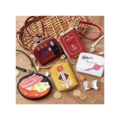 Maison Ghibli Porte-Monnaie Rouge Livre de contes - Si tu tends l'oreille