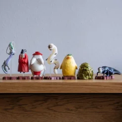 Maison Ghibli Pose Coll Assort. de 8 Figurines Dieux Unabara - Le Voyage de Chihiro