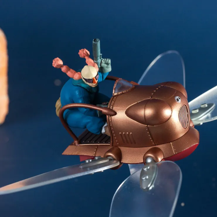 Maison Ghibli Pose Collec Assort. de 5 Figurines Flaptter - Le Château dans le ciel
