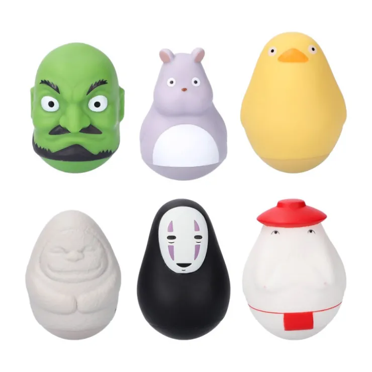 Maison Ghibli Pose Collect Assort. de 6 Figurines Roly-poly - Le Voyage de Chihiro
