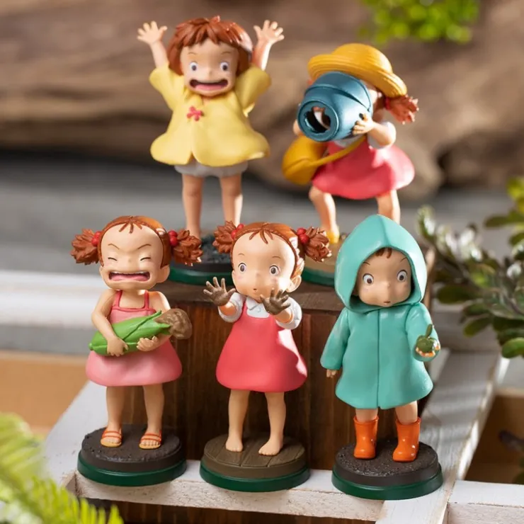 Maison Ghibli Pose Collection Assort. de 6 Figurines Mei - Mon Voisin Totoro