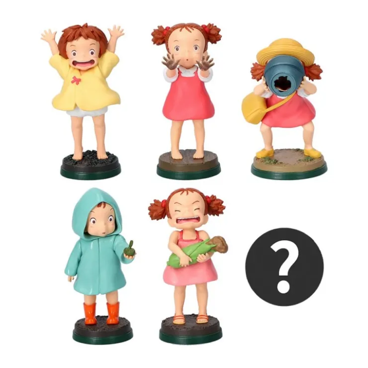 Maison Ghibli Pose Collection Assort. de 6 Figurines Mei - Mon Voisin Totoro