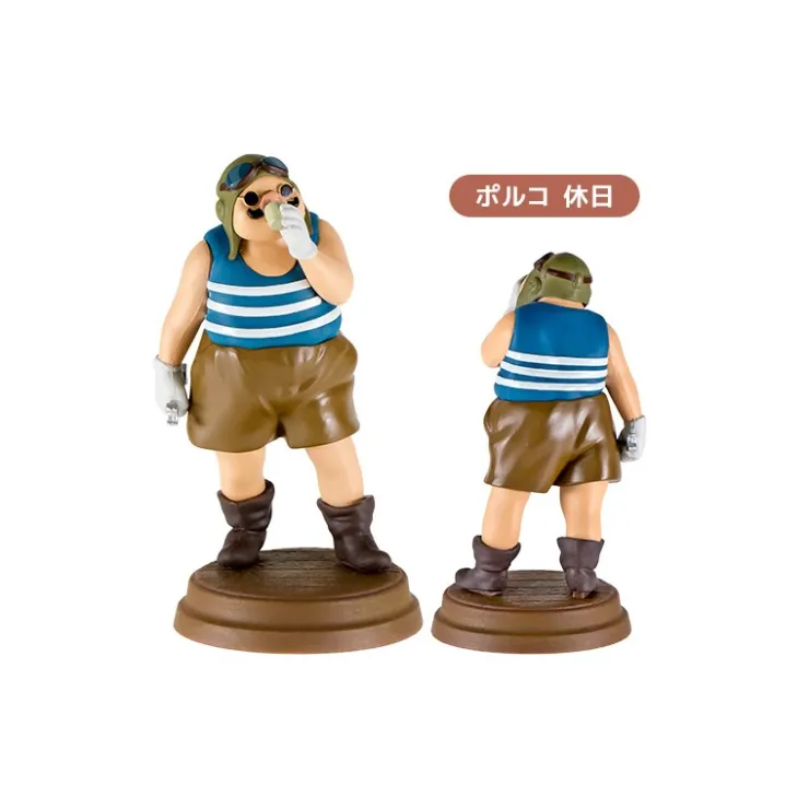 Maison Ghibli Pose Collection Assort. de 6 Figurines Marco - Porco Rosso
