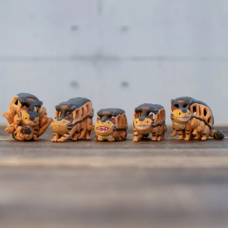Maison Ghibli Pose Collection Assort. de 6 Figurines Chatbus - Mon Voisin Totoro