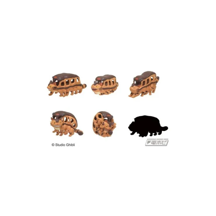 Maison Ghibli Pose Collection Assort. de 6 Figurines Chatbus - Mon Voisin Totoro