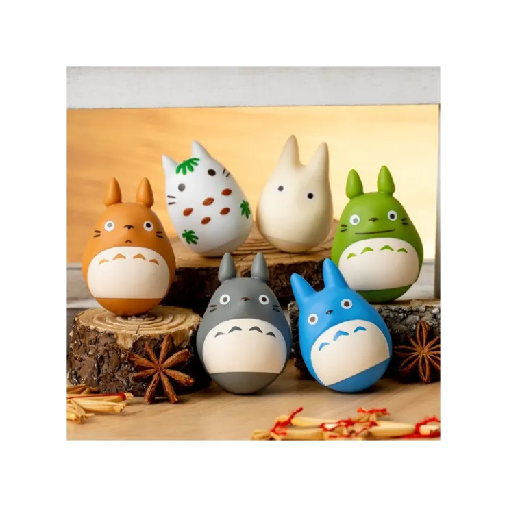 Maison Ghibli Pose Collection Assort. de 6 Figurines Roly-poly - Mon Voisin Totoro