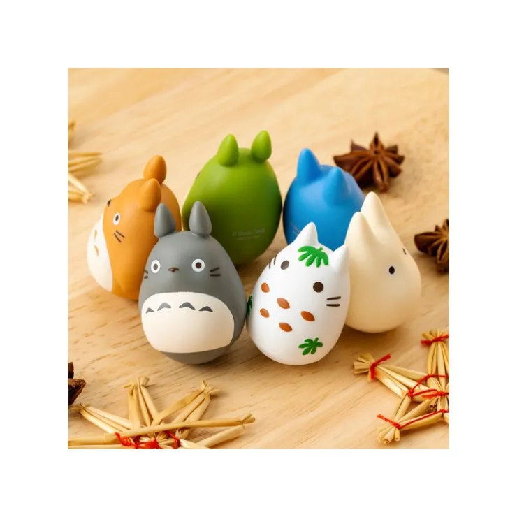 Maison Ghibli Pose Collection Assort. de 6 Figurines Roly-poly - Mon Voisin Totoro