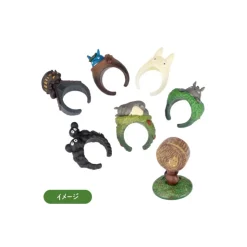 Maison Ghibli Pose Collection Totoro Assortiment de 6 Bagues - Mon Voisin Totoro