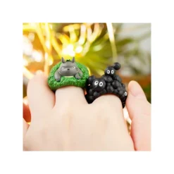 Maison Ghibli Pose Collection Totoro Assortiment de 6 Bagues - Mon Voisin Totoro