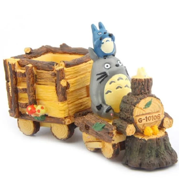 Maison Ghibli Pot de Fleur Totoro Train - Mon Voisin Totoro