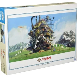 Maison Ghibli Puzzle 1000P Jour de Lessive - Le Château ambulant