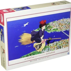 Maison Ghibli Puzzle 1000P Kiki dans le ciel - Kiki la petite sorcière