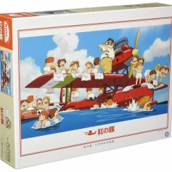 Maison Ghibli Puzzle 1000P Sauvetage en mer - Porco Rosso