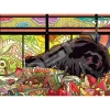 Maison Ghibli Puzzle Vitrail 208P Après le festin - Le Voyage de Chihiro