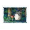 Maison Ghibli Puzzle Vitrail 300P Arrêt de bus - Mon Voisin Totoro