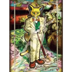 Maison Ghibli Puzzle Vitrail 208P Baron - Si tu tends l'oreille