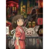 Maison Ghibli Puzzle Vitrail 500P De l’autre côté du tunnel - Le Voyage de Chihiro